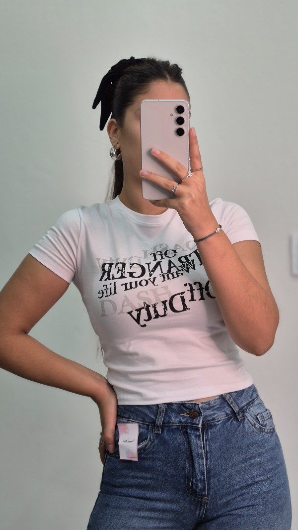 Producto - Remera letras