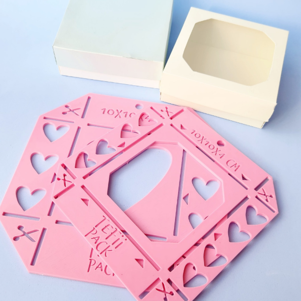 Producto - Moldes Caja 10x10x4cm