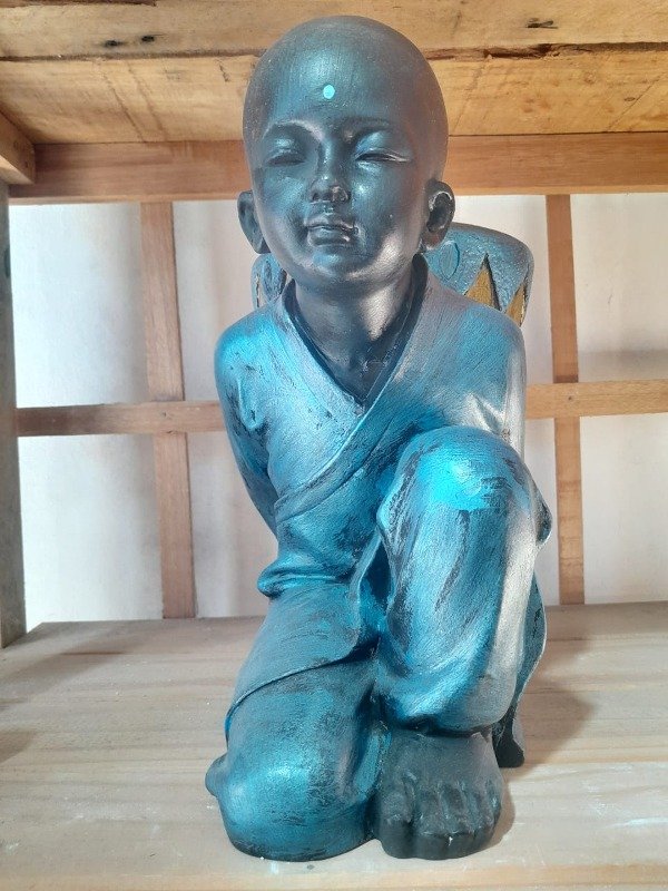 Producto - Monje Tibetano 45cm Pintado