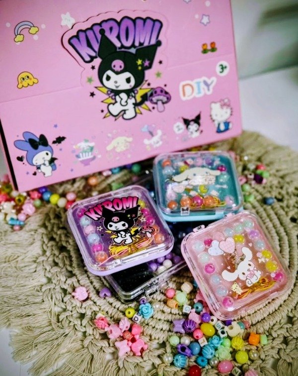 Producto - 18/SET KUROMI DIY PULSERA MINI MOSTACILLAS