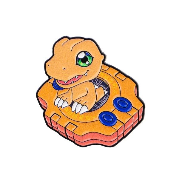 Producto - Pin Digimon - Agumon Digivice