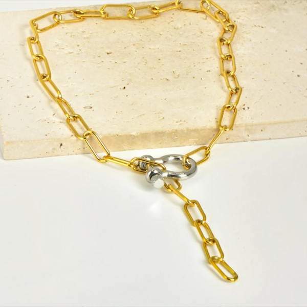 Producto - Collar Strong Eslabones tipo clip - 1