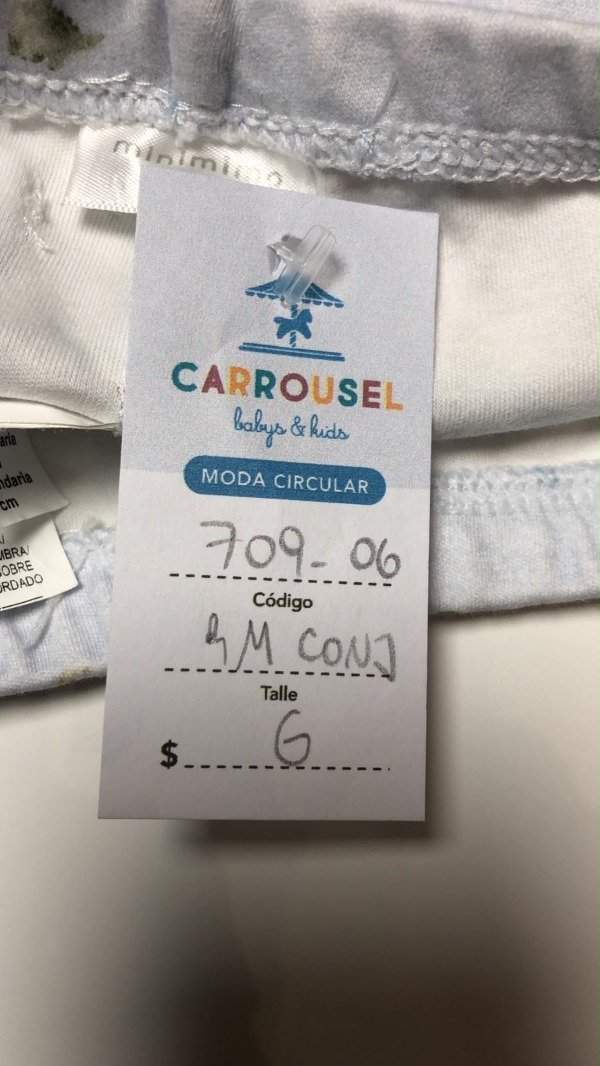 Producto - Conjunto body y pantalon Minimimo 9 meses - 3