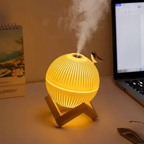 Producto - Humificador Pajarito con lampara led nocturna