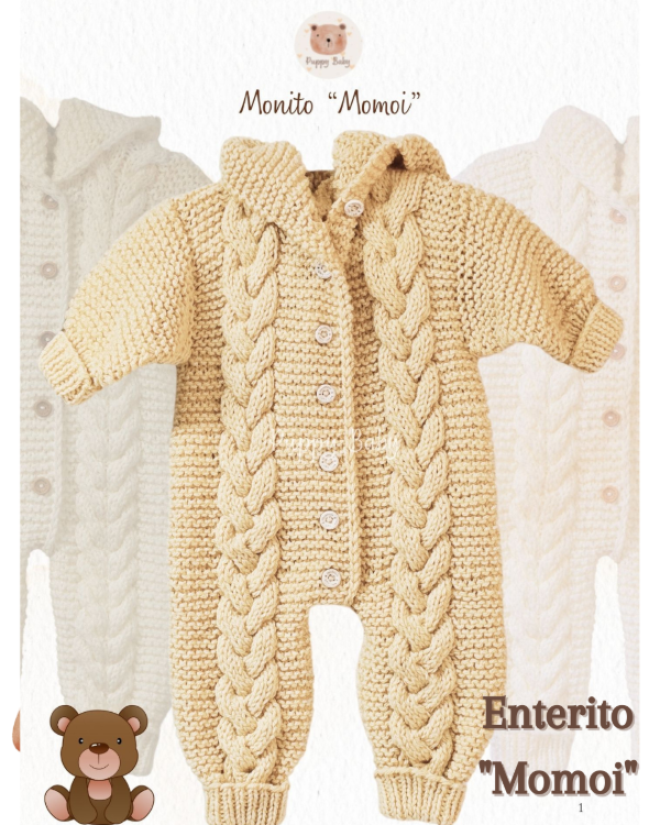 Producto - Enterito Momoi-Talle 0-3 y 3-6 meses