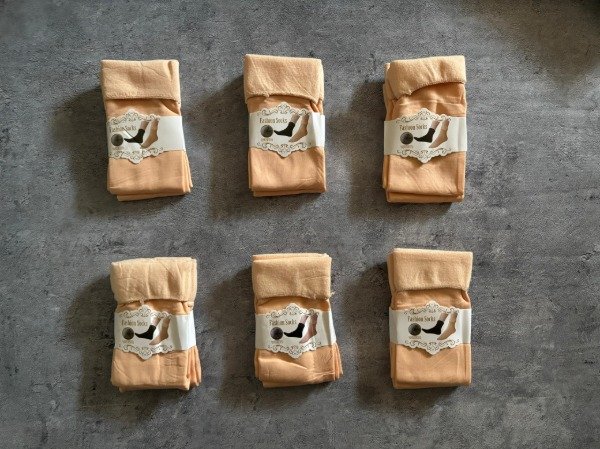 Producto - OFERTA Soquetes SOLO BEIGE - pack x12