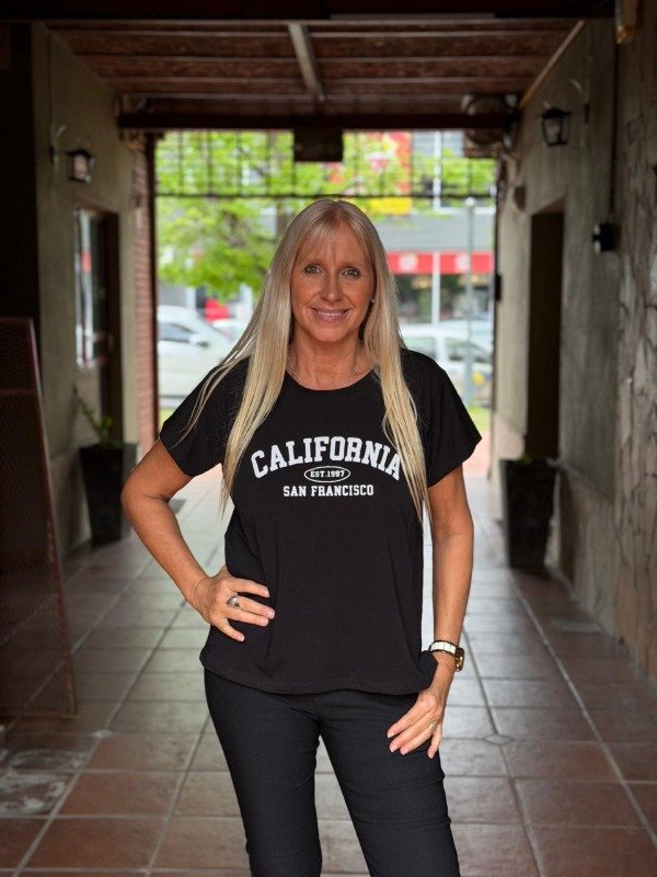 Producto - REMERA SAN FRANCISCO NEGRA ALGODON PREMIUM