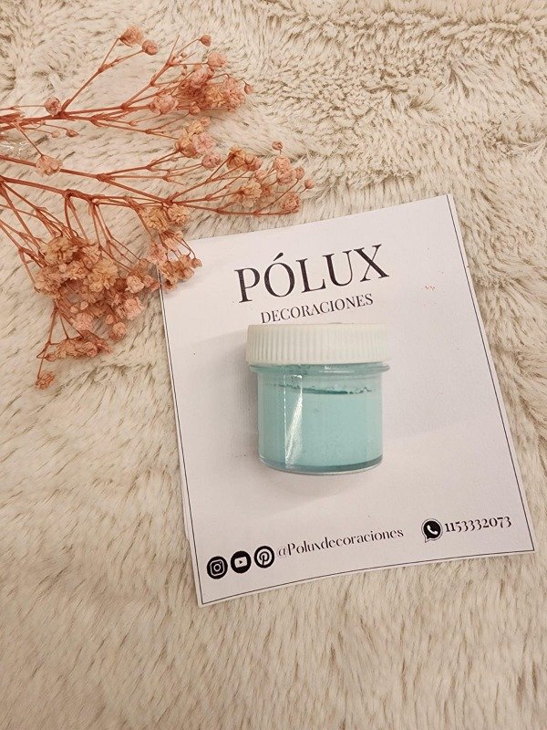 Producto - Pigmento Sólido Verde Agua