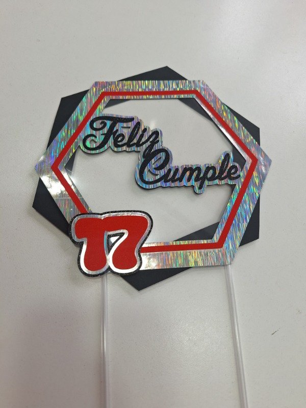 Producto - CAKE TOPPER 3D - 0