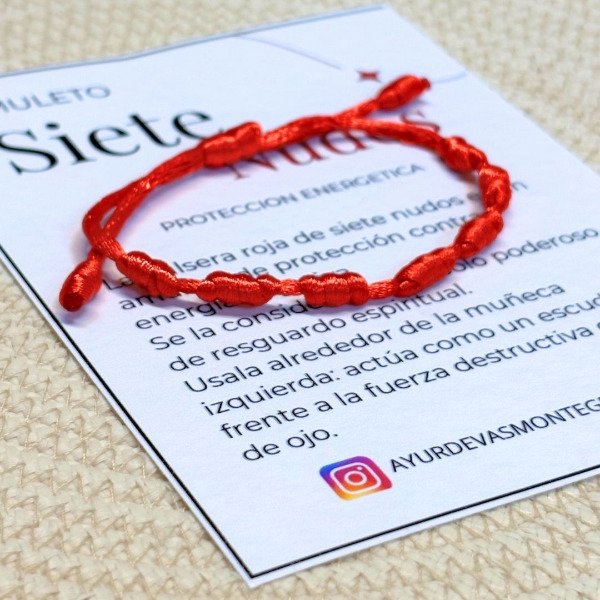 Producto - Pulsera Siete nudos