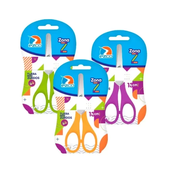 Producto - Tijera p/zurdos Ezco Zona Z 13cm