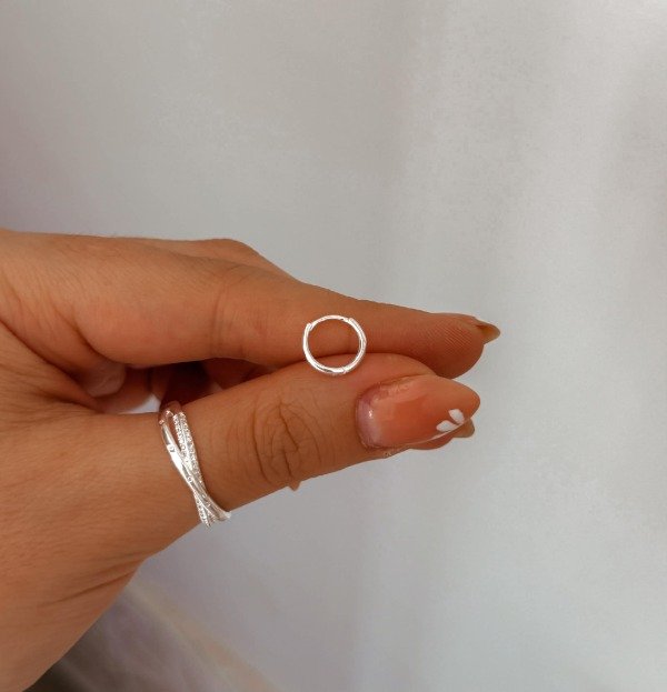 Producto - Argolla Fini Silver 10mm (unidad)