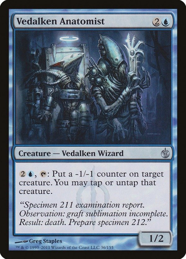 Producto - Vedalken Anatomist  Mirrodin Besieged