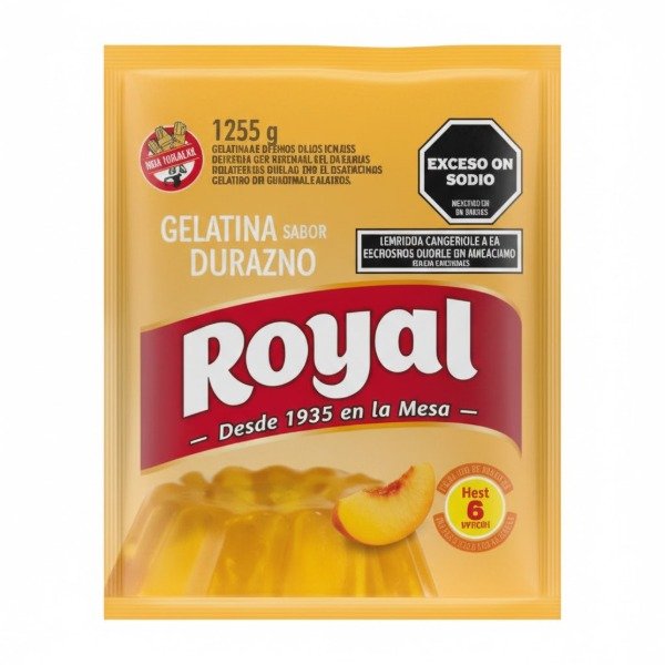 Producto - Gelatina Royal Durazno