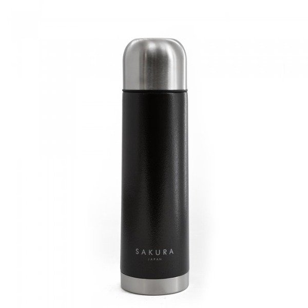 Producto - Termo Sakura Bullet Edition 0,5 Litros Acero Inoxidable Color Negro