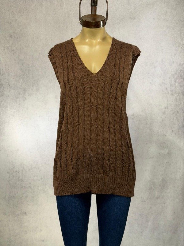 Producto - CHALECO TAO CHOCO LANA