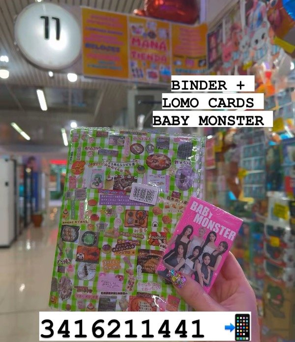 Producto - BINDER + LOMOCARDS BABY MOSNTER