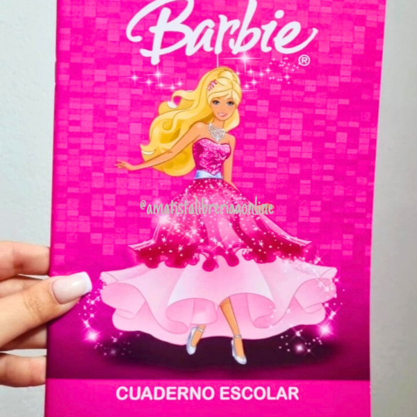 Producto - Cuaderno escolar Barbie 24hjs