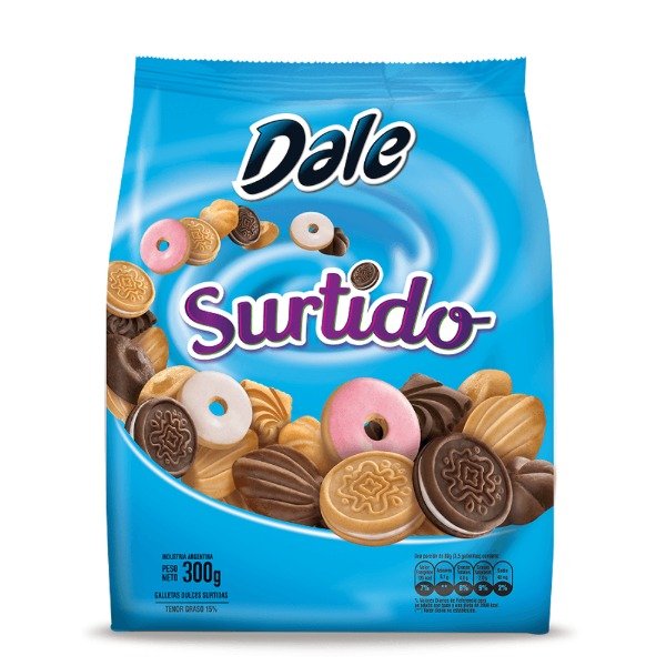 Producto - galletas surtidas 300gr 1u [DALE]
