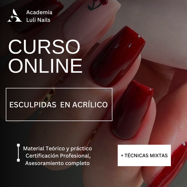 Producto - CURSO ONLINE ESCULPIDAS EN ACRÍLICO