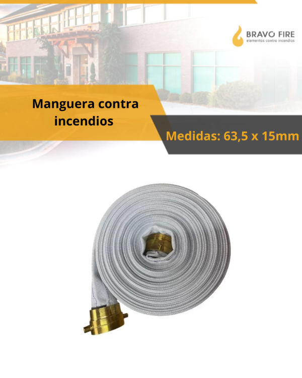 Producto - manguera contra incendios 63,5 x 15mm