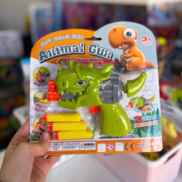 Producto - Pistola Lanzador Dino 21cm en blister 6001