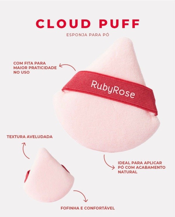Producto - Cloud puff Ruby Rose