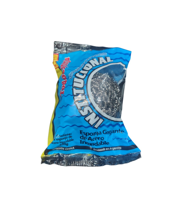 Producto - esponja inoxidable grande 30gr ( bulto x 24 unidades)