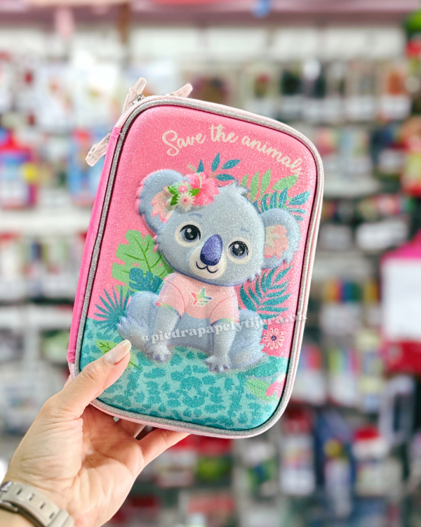 Producto - Cartuchera 2 pisos koala