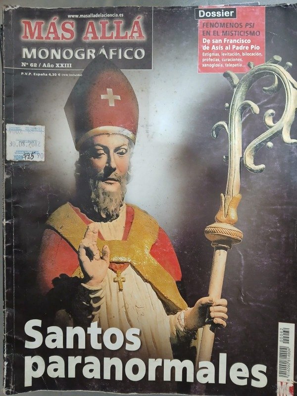 Producto - REVISTA MAS ALLA MONOGRAFICO N 62