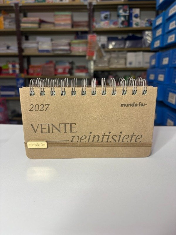 Producto - Agenda Semanal c/espiral POCKET 17x9,5cm - NEO - "Mundo FW" - 2