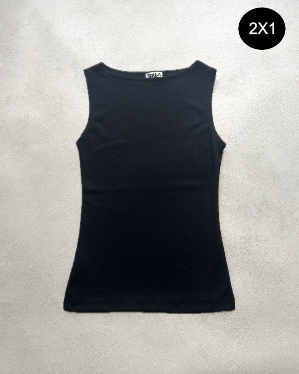 Producto - MUSCULOSA BOTE - Negro