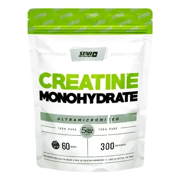 Producto - Creatina Monohidrato Star Nutrition - Micronizada pura doypack, 300 g