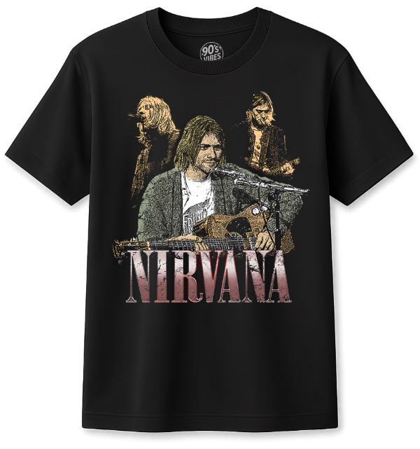 Producto - Remera Kurt Cobain Nirvana Diseño Vintage