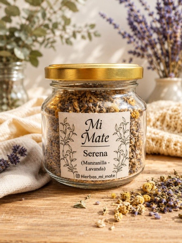 Producto - Serena (Manzanilla - Lavanda) - Frasco x 40 gr