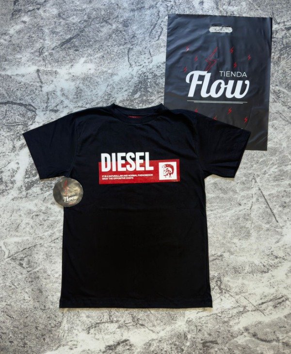 Producto - Remera Diesel Banda Negra