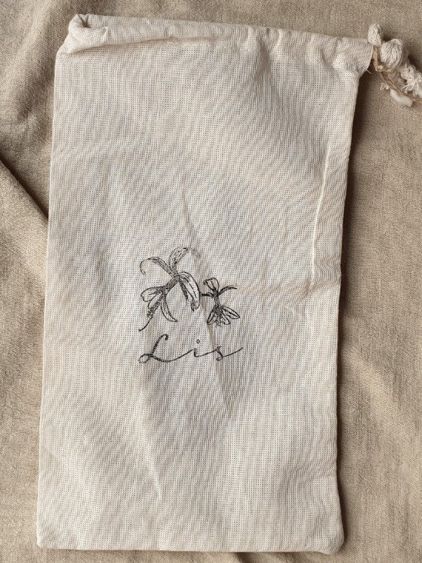 Producto - Bolsita de lienzo de 15x25cm