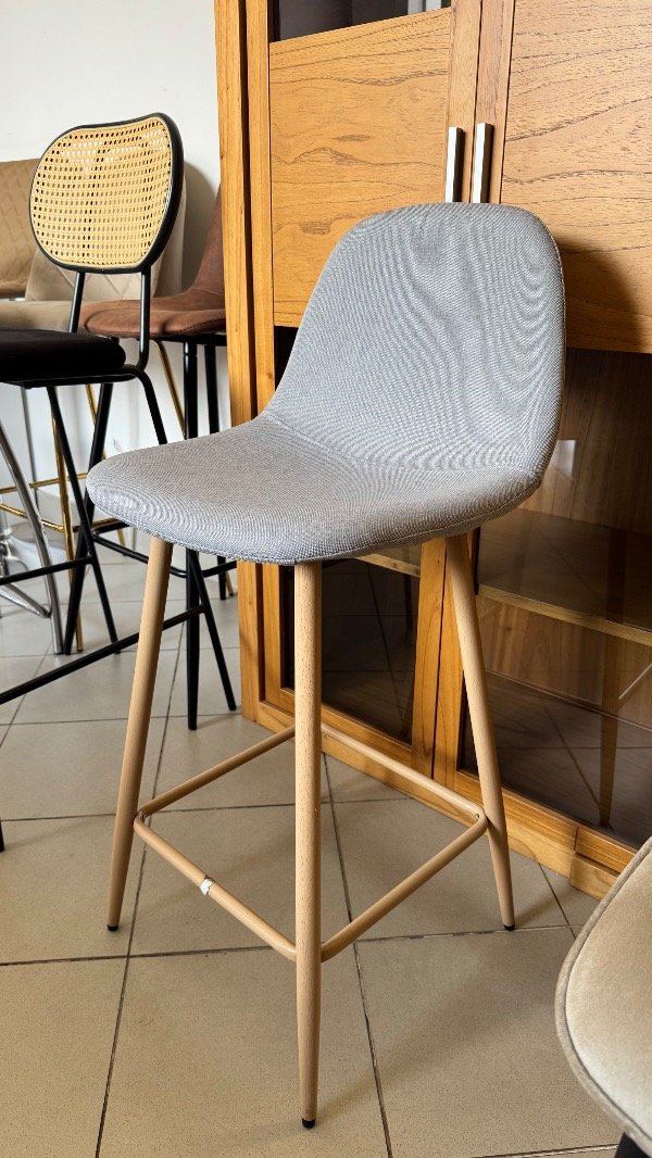 Producto - Banqueta lino gris