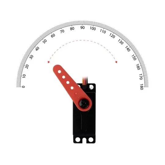 Producto - Micro servo sin escobillas X12-708 de 9,3 kgf cm y 0,07 s