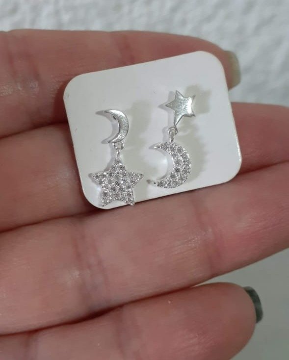 Producto - Aros Luna y Estrella