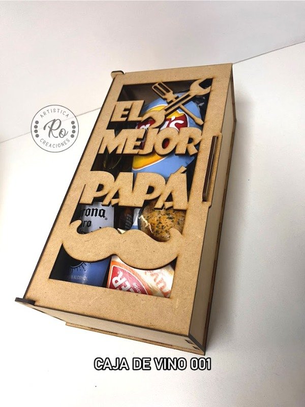 Producto - CAJA DE VINO 001