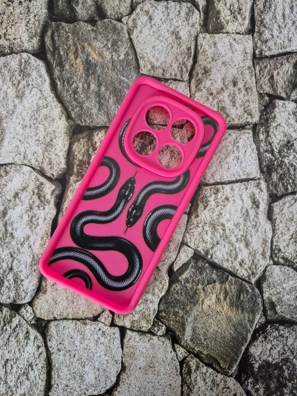Producto - Funda silicone soft diseño Xiaomi Note 14 Pro 5G fucsia