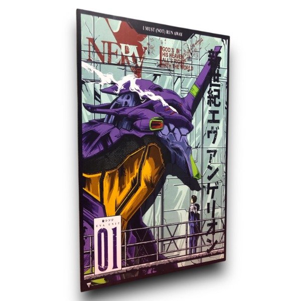 Producto - Cuadro Mural Neon Genesis Evangelion Eva 01 - 1