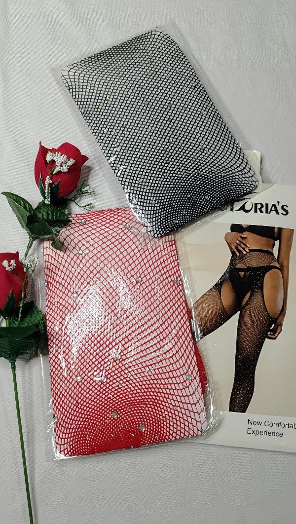 Producto - Panty portaliga red con strass