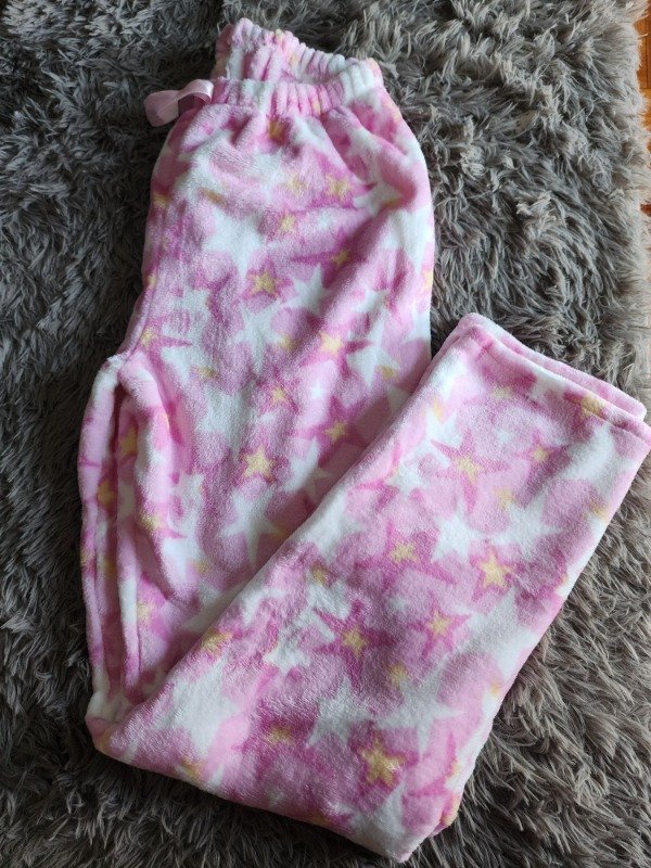 Producto - Pantalon polar soft Estrellas rosa ,blanco ,amarillo