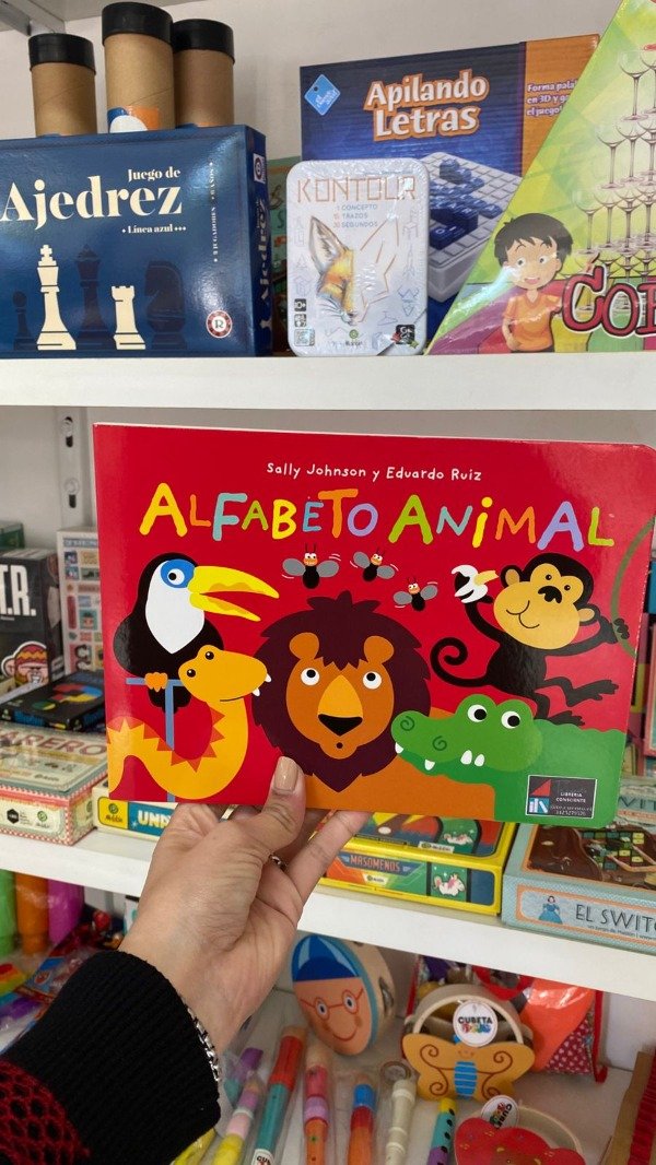 Producto - Libro "Alfabeto animal" de Sally Johnson y Eduardo Ruiz