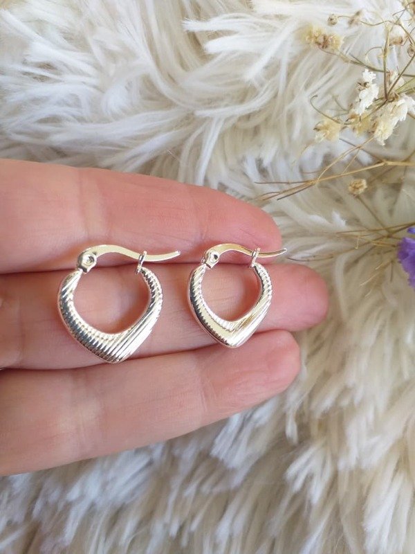 Producto - ABA0162 Argolla Labrada en punta