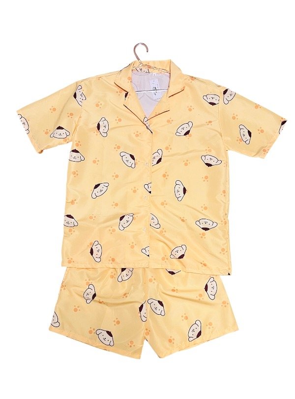 Producto - Conjunto Pijama Microfibra Pompopurin Hello Kitty Sanrio