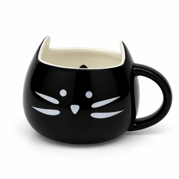 Producto - Taza de cerámica Gatito 450 ml