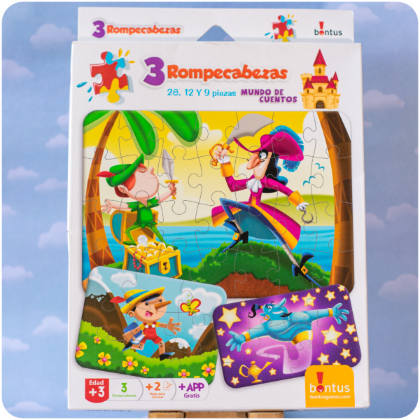 Producto - Rompecabezas Bontus - Mundo de cuentos (Set de 3)